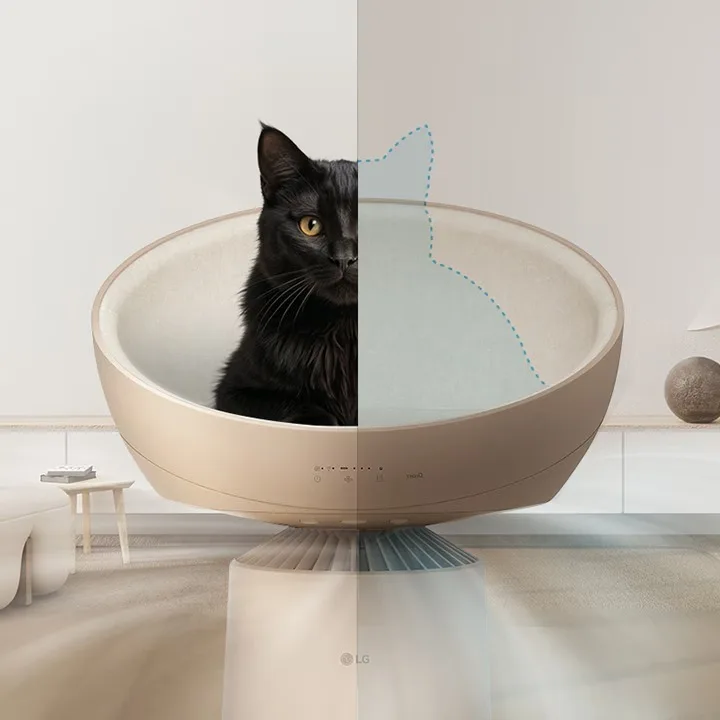 AeroCatTower™ 20 air purifier aerocattower 2025 as207cbz0 feature 08 2 pet mode m