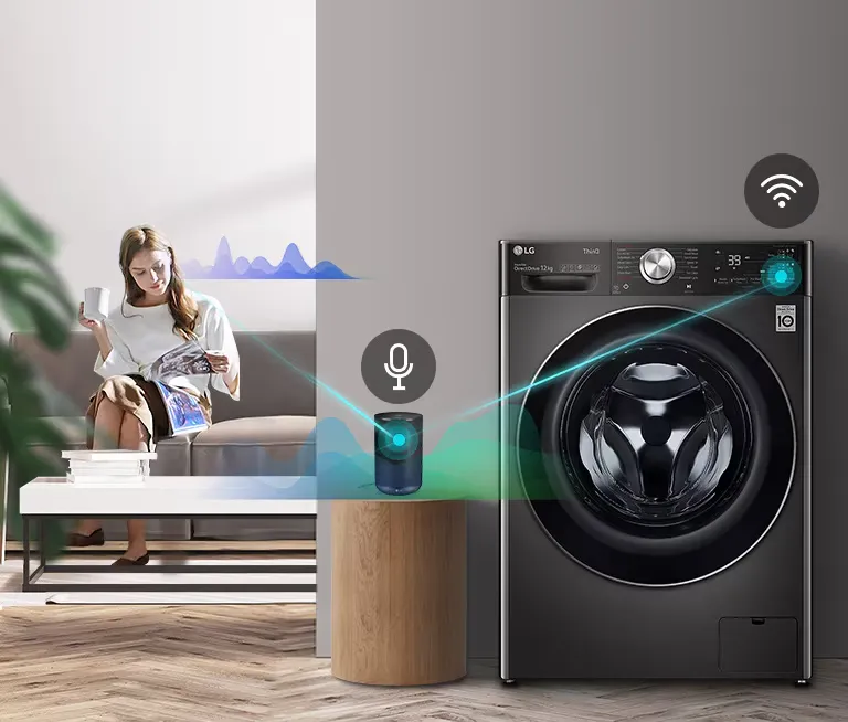 12kg Front-Load Washer 42 fv1413h2ba wm front load washer wm vivace v950 black 11 2 1 voice control m