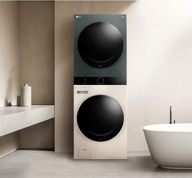 25/20kg Objet WashTower™ 14 wd it objet washtower gb heatpump 02 2 2 nature beige desktop e1763038374238