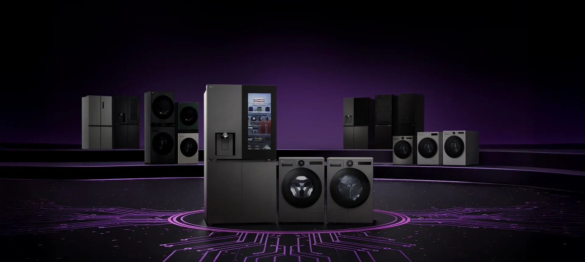 LG Ai Core Tech 5 ai appliances 2025 ai core tech package shot d