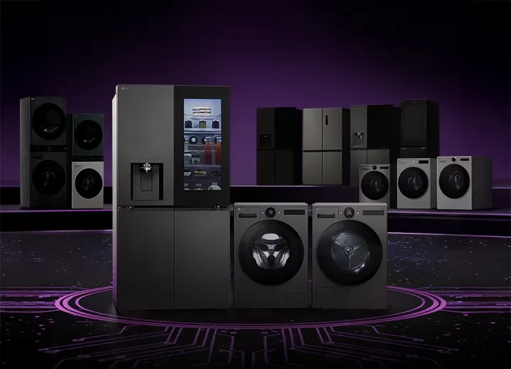 LG Ai Core Tech 6 ai appliances 2025 ai core tech package shot m