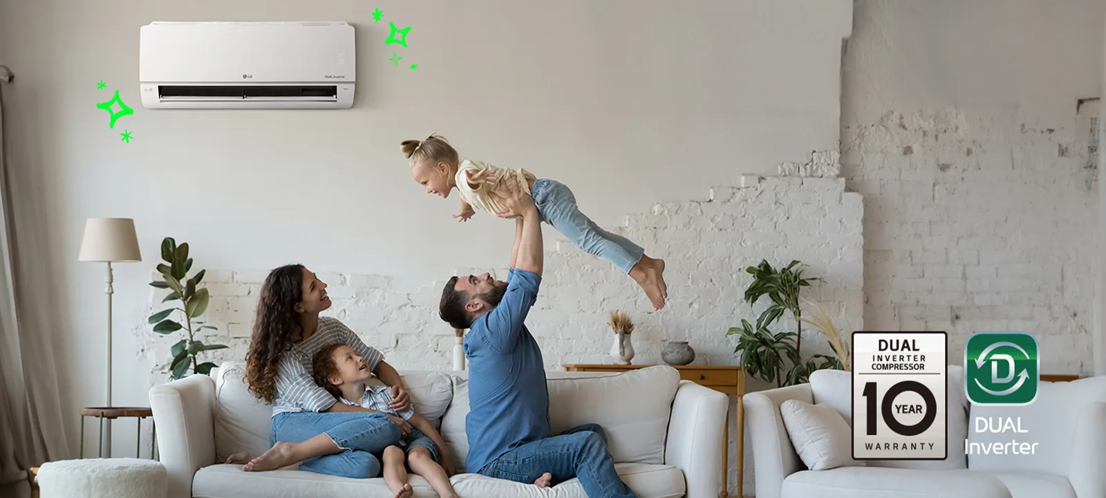 LG DUAL Inverter 13 ha core tech micro ac 31 d
