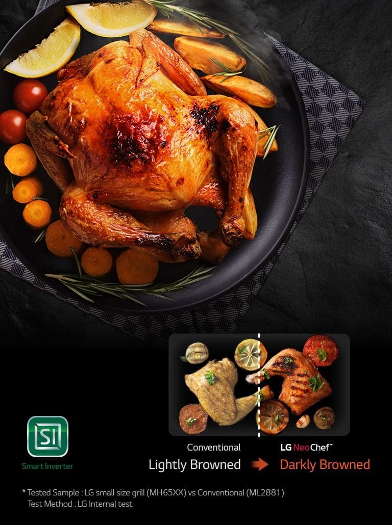 25L LG NeoChef™ Grill Microwave Oven 35 m07 global neochef 2016 feature 07 tasty grilling m