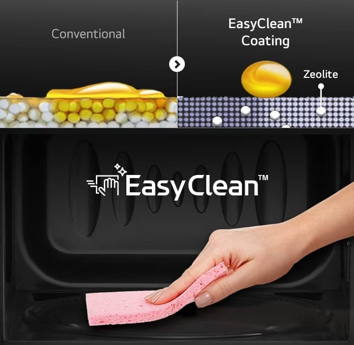 25L LG NeoChef™ Grill Microwave Oven 50 m16 mwo neochef grill mgeb3035f 06 2 easy clean m