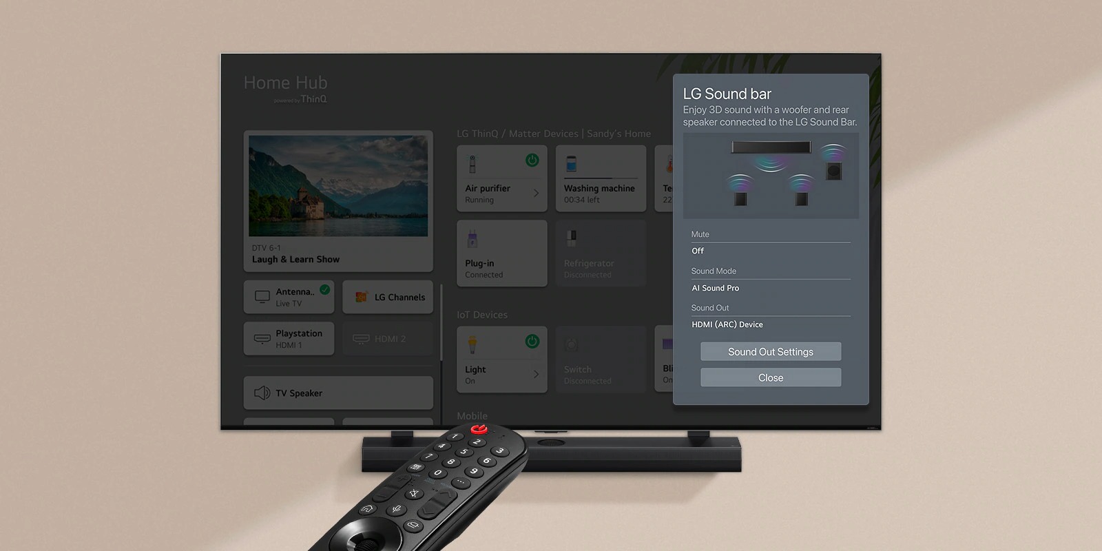 65" OLED 4K Smart TV 26 qned qned85 17 wow synergy d 1