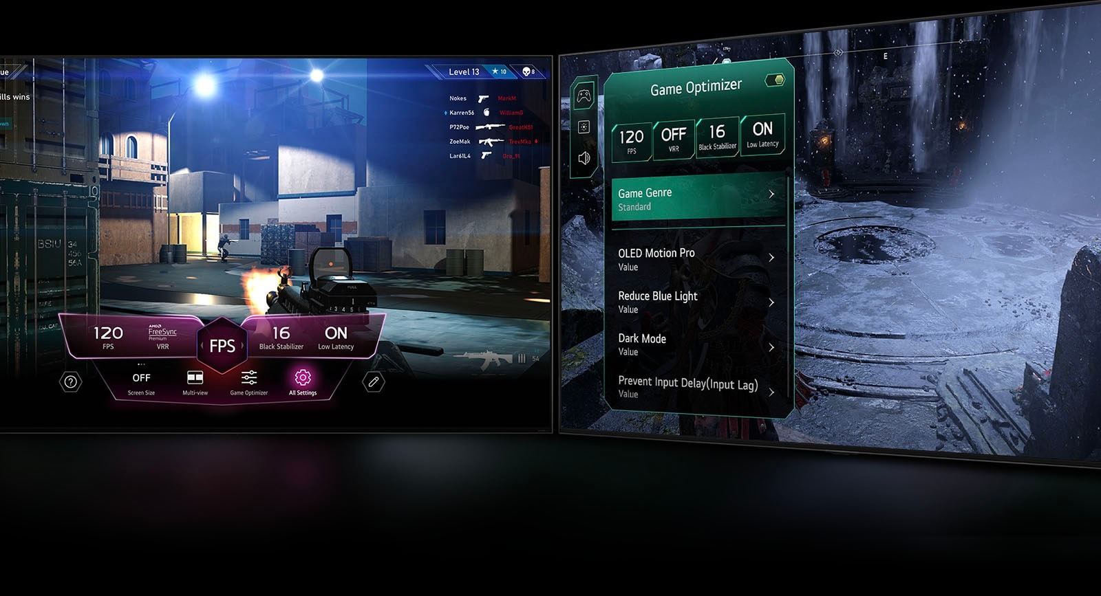65" OLED 4K Smart TV 36 qned qned90 22 game dashboard d