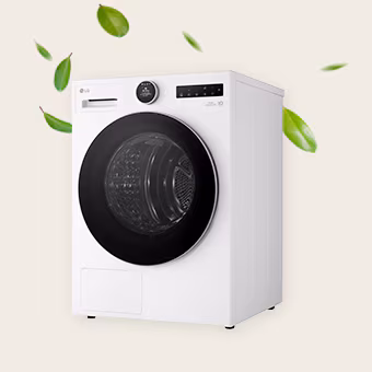 10kg Dual Heat Pump™ Dryer 20 dryer vx rh90x95v3n 2024 feature 02 key summary benefit 1 d