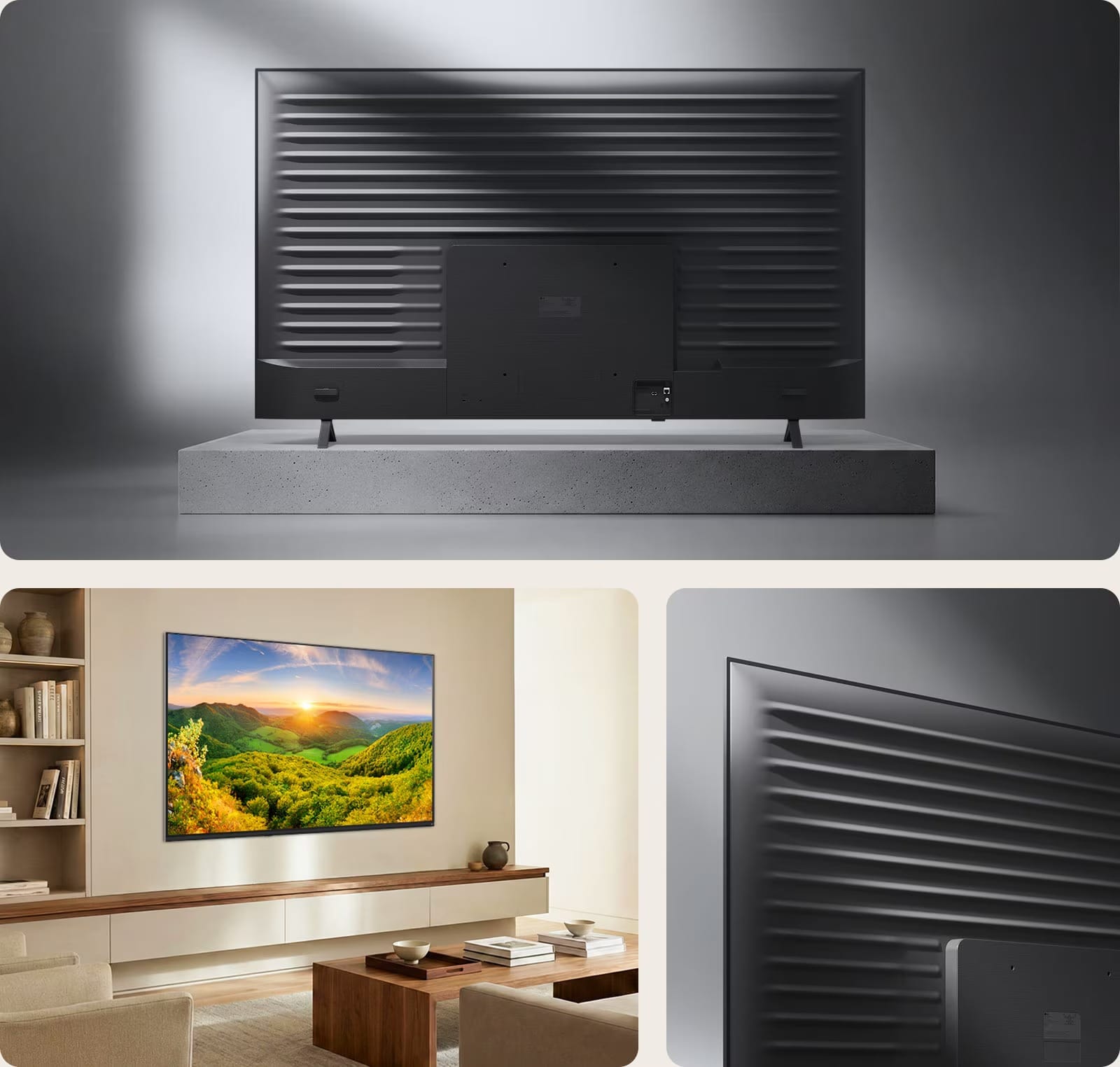 NanoCell Ai 4K Smart TV 51 lg nano 4k uhd nu85 2026 feature 24 linear flow design d