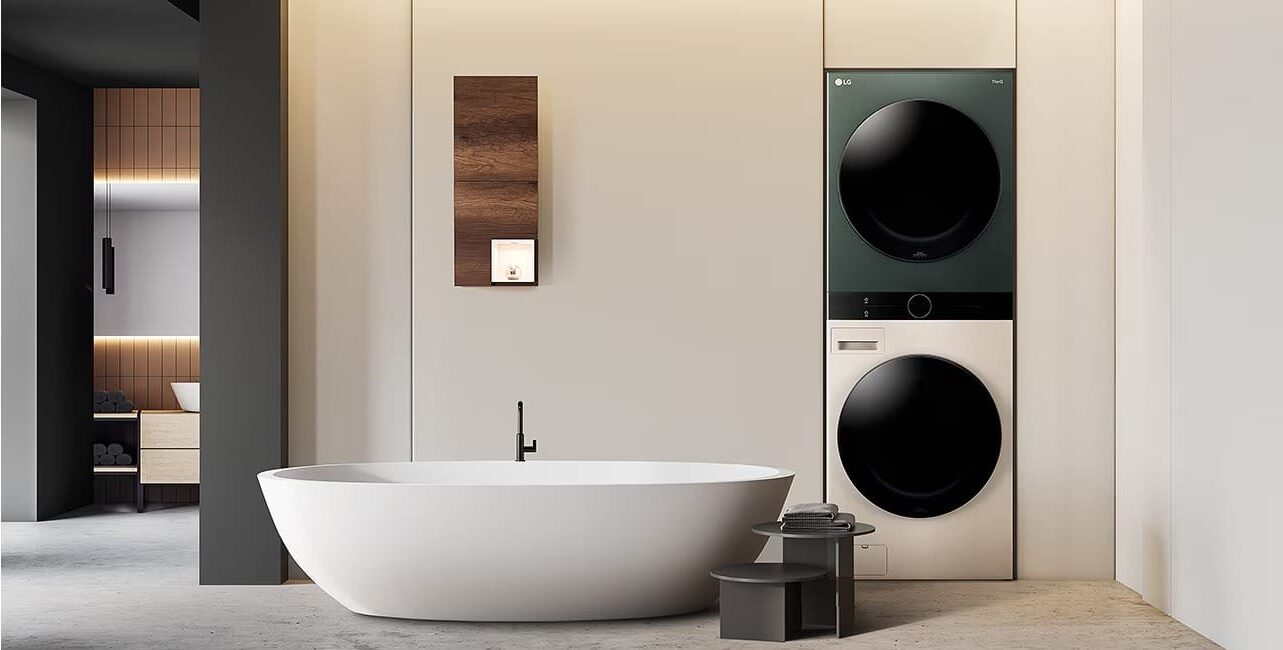 25/20kg Objet WashTower™ 20 wd it objet washtower gb heatpump 04 2 fit design desktop e1763039015908