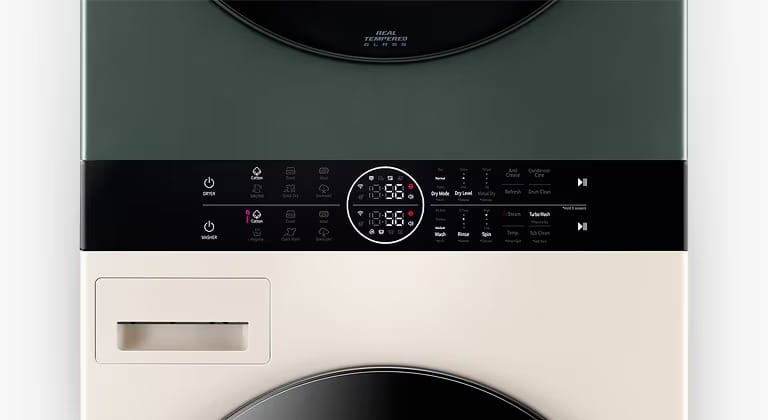 25/20kg Objet WashTower™ 23 wd it objet washtower gb heatpump 06 2 center panel mobile