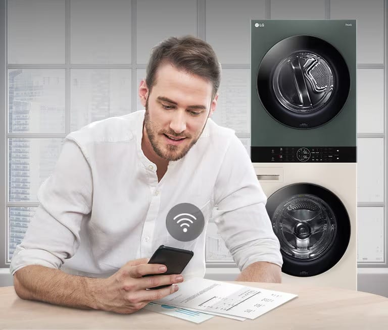 25/20kg Objet WashTower™ 36 wd washtower heat pump blacksteel 10 2 2 monitoring m rev