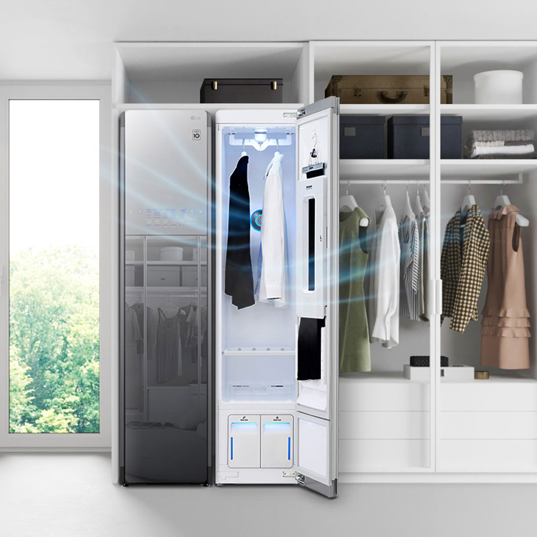 How the LG Styler™ helps to keep your clothing and belongings germ-free 3 162926893666445