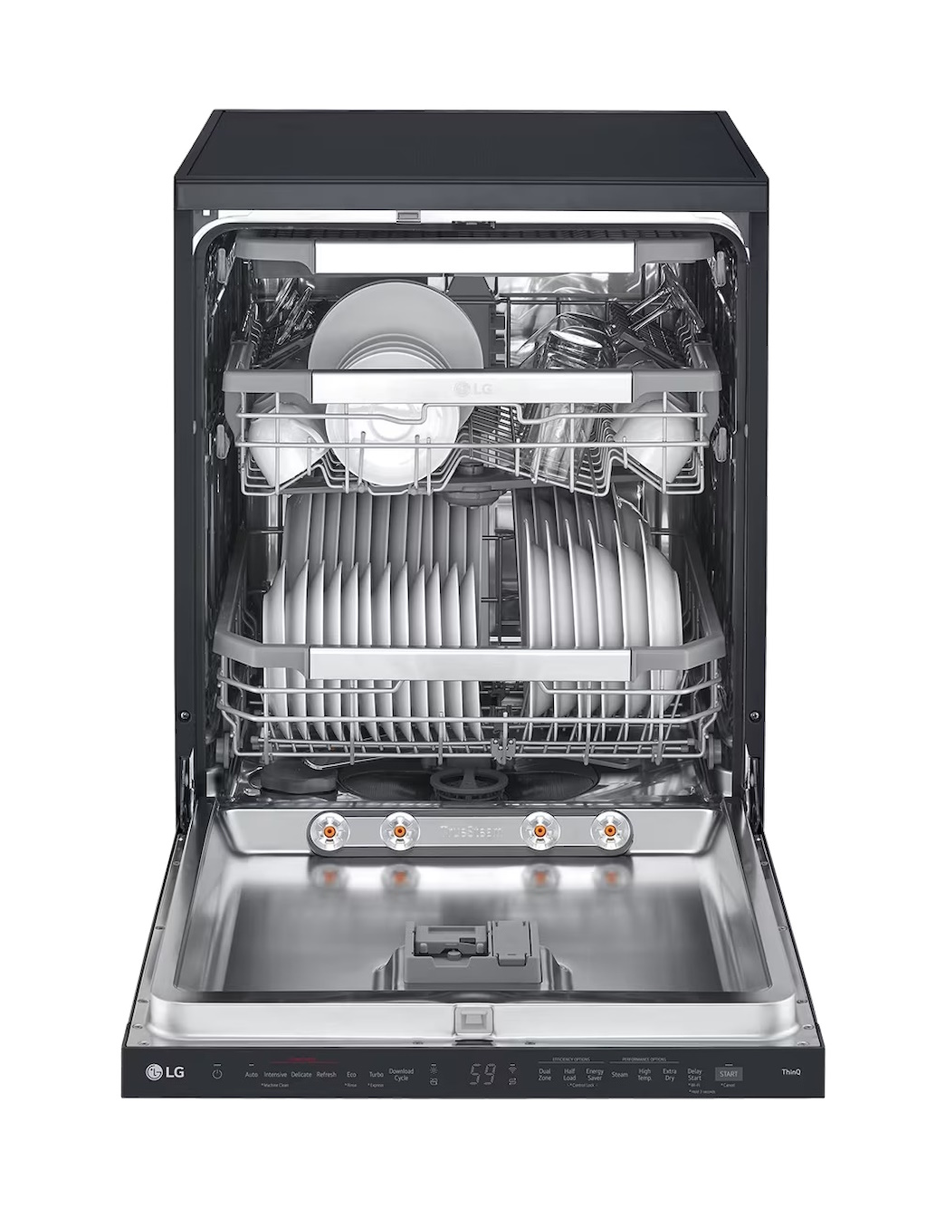 BLACK QuadWash™ Freestanding Dishwasher