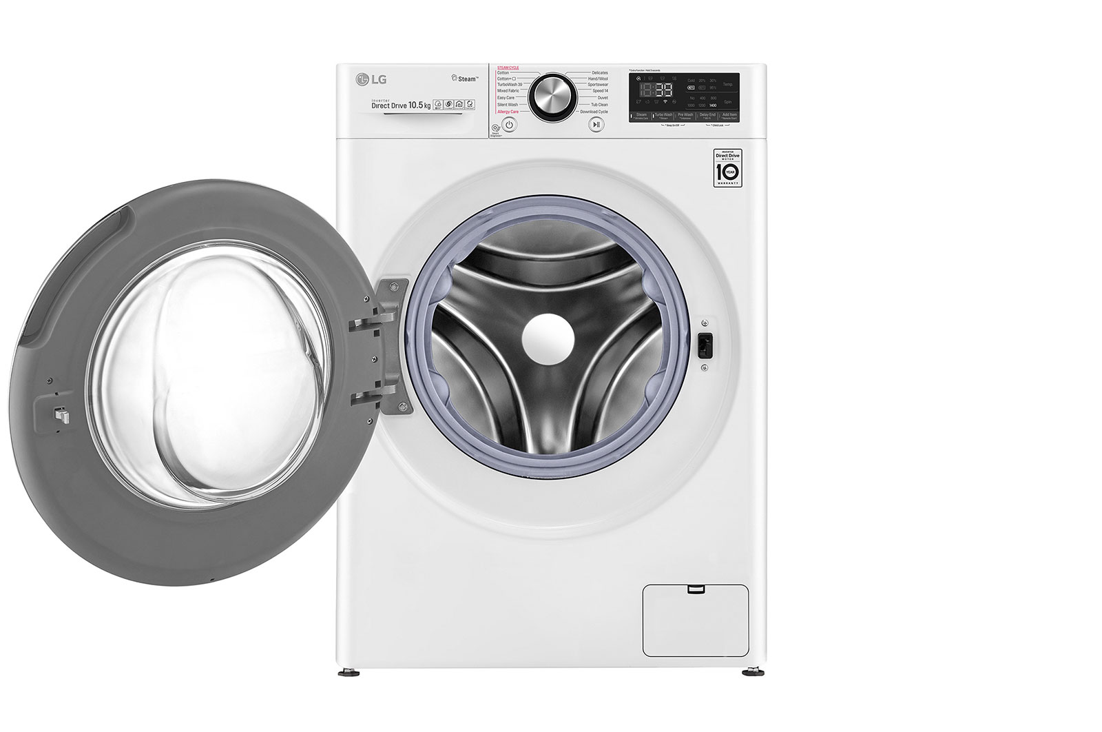 10.5kg Front-Load Washer 7 white 2 2