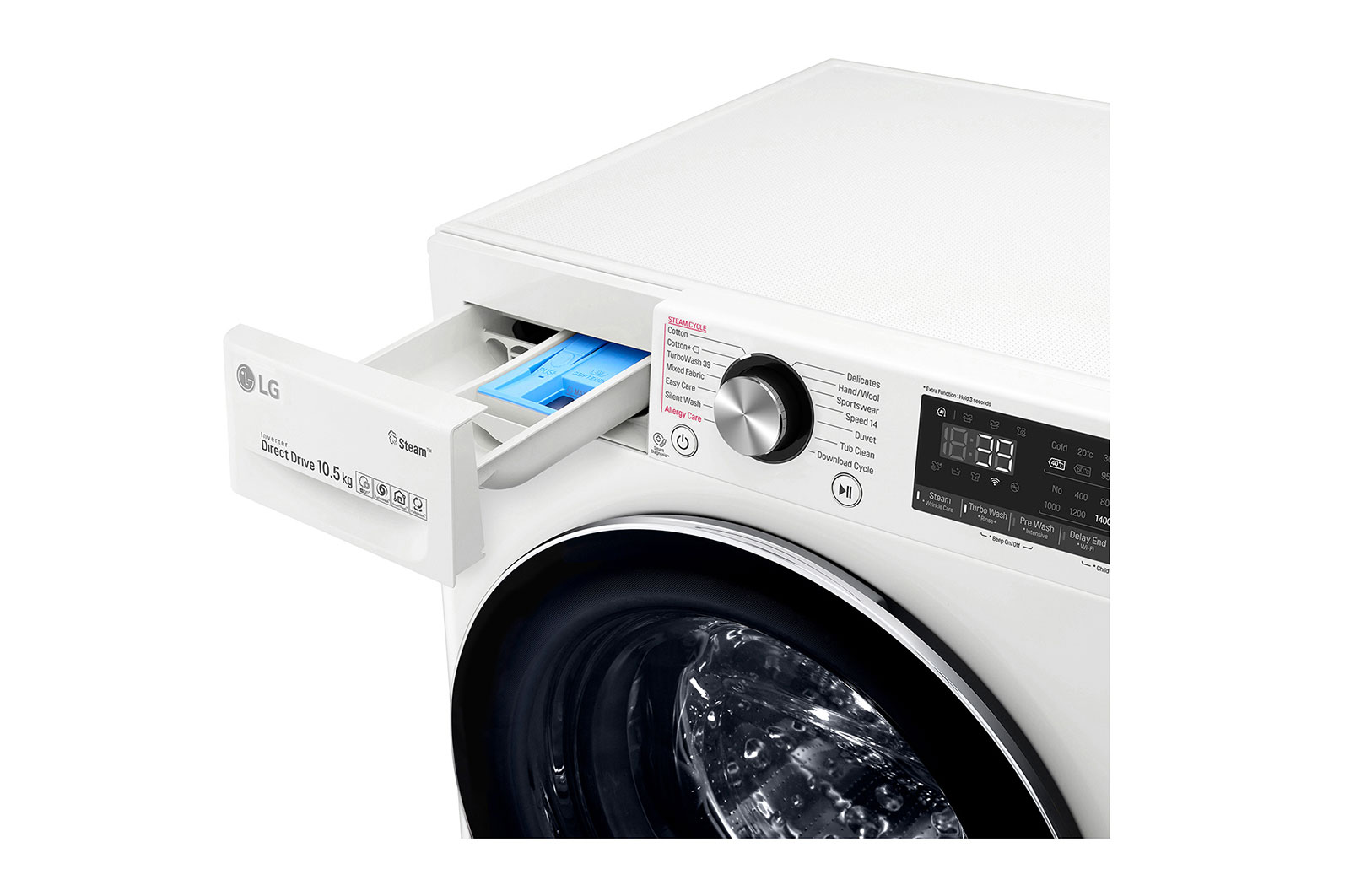 10.5kg Front-Load Washer 10 white 2 5